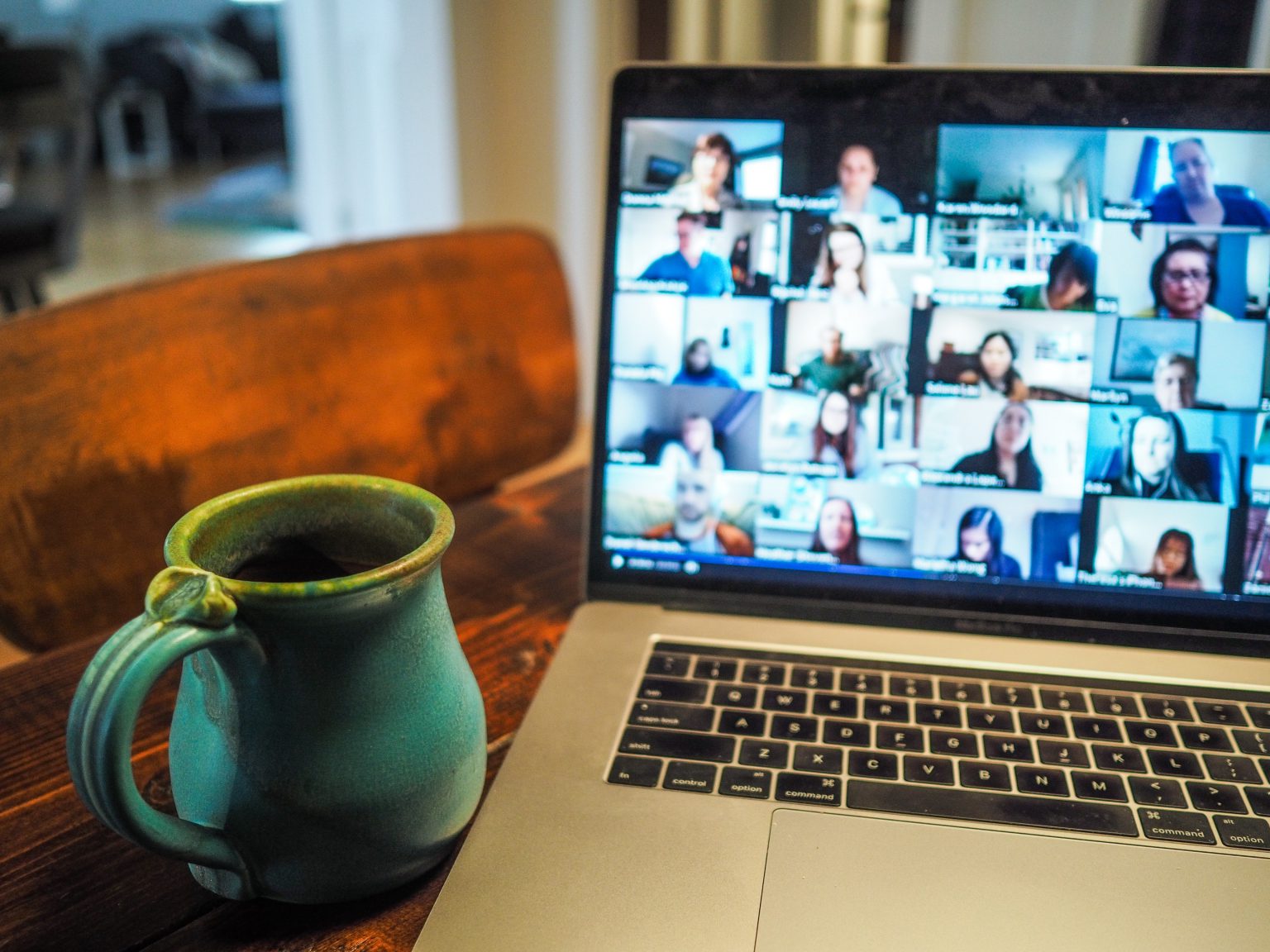 Videokonferenz im Home Office